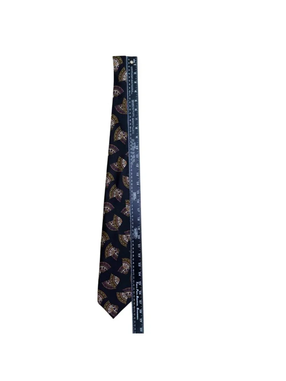 Robert Talbott Mens Navy Silk Neck Tie Woven Print Italy Handcrafted Nordstrom